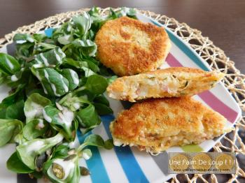Croquettes de pommes de terre au cheddar et jambon cru