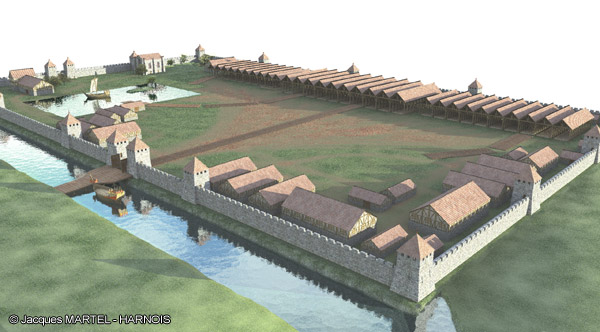 LES REMPARTS DE ROUEN (Seine-Maritime)