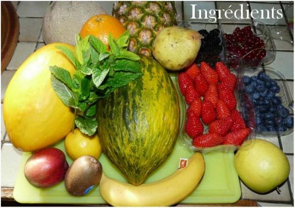 Salade de fruits d'été