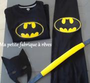 Déguisement batman Halloween Escape Game d'Halloween maison