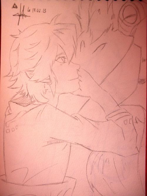 • Dessin Link "The legend of zelda : Skyward sword"