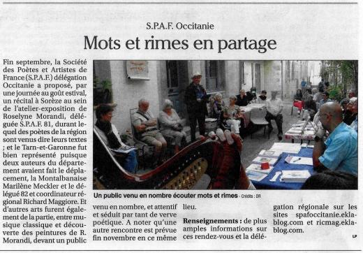 ECHOS DU 26 SEPTEMBRE