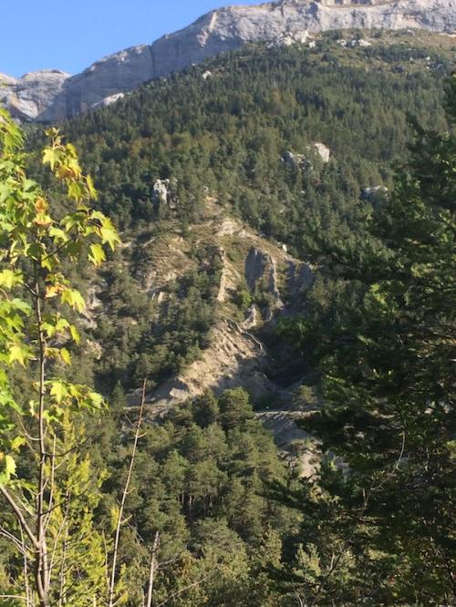 Vers Chatillon le désert