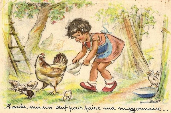 la petite poule conte