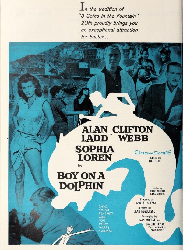 OMBRES SOUS LA MER BOX OFFICE USA 1957