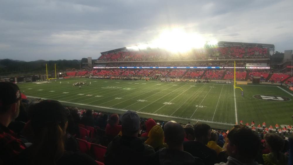 Ottawa Redblacks versus Winnipeg Blue Bombers at TD Place on June 13th 2024