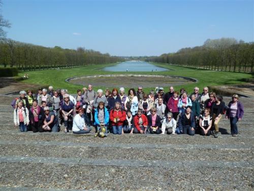 La randonnée à Versailles du 21 avril