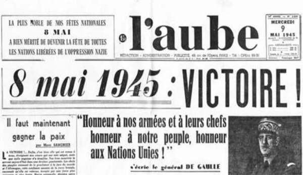 8 mai 1945 : signature de l'armistice de la Seconde Guerre ...