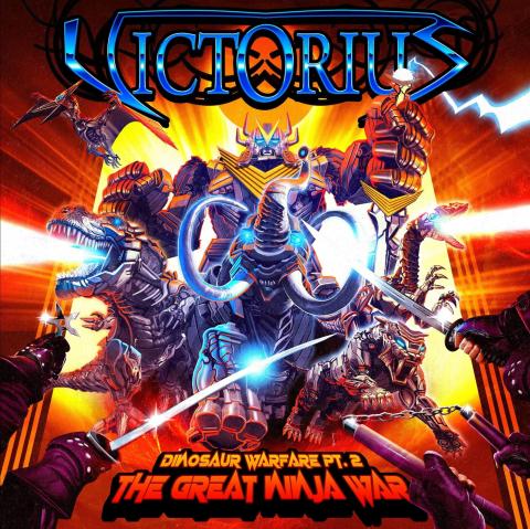 VICTORIUS - Les détails du nouvel album Dinosaur Warfare Pt. 2 – The Great Ninja War ; "Dinos And Dragons" Clip