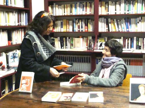 Claude Pujade-Renaud à la Bibliothèque Municipale