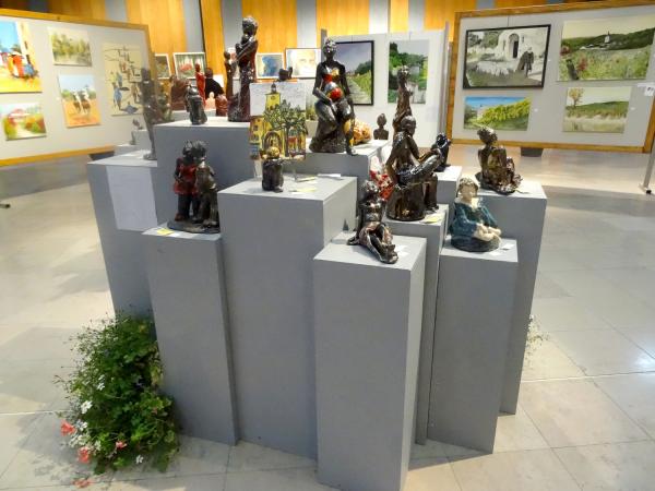 Le Salon d'automne 2014, du Club des Amis des Arts de Montbard