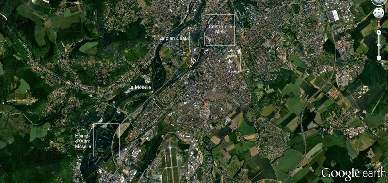 Moselle / Les étangs d'Outre-Moselle à Vaux...