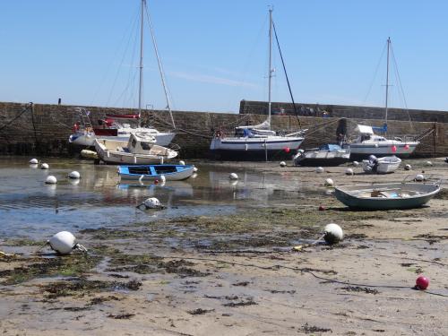 Hoedic, le port de la Croix