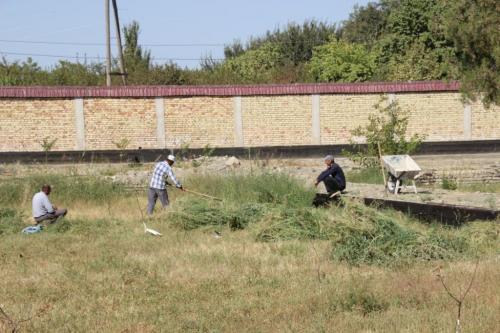 Boukhara, dans les jardins du palais d'été de l'émir
