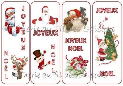 C'est bientôt Noël ! Marque pages .....