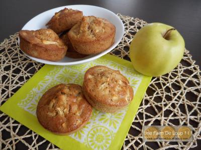 Muffins moelleux pomme / cannelle