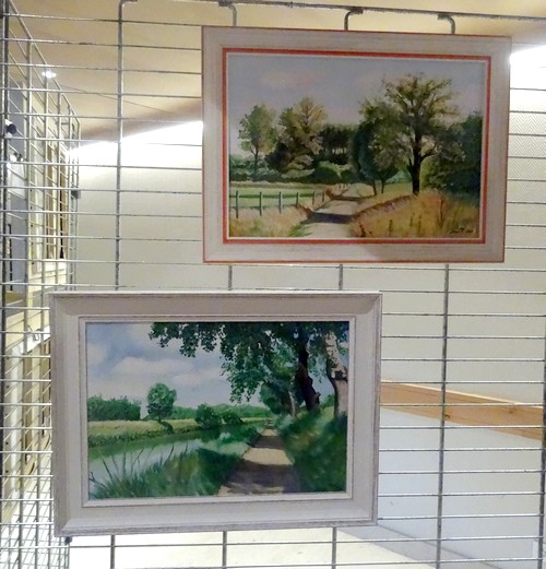 Les peintres de la Section peinture des Amis du Châtillonnais ont présenté leurs belles créations au Salon 2016