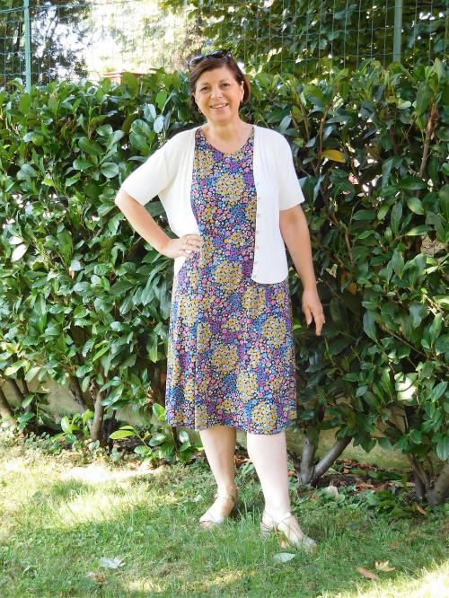 Robe trapèze Modèle 116 Burda 7/2002
