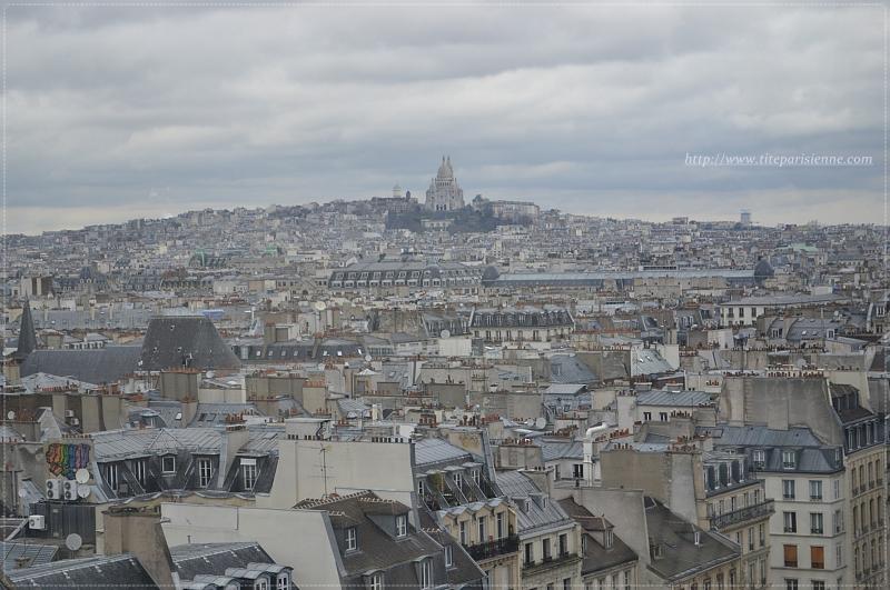 Centre Georges Pompidou : Paris vu d'en haut !