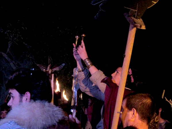 Le tournage du clip  sur la Dame de Vix par "La fabrique à Berlue" a enthousiasmé les visiteurs !