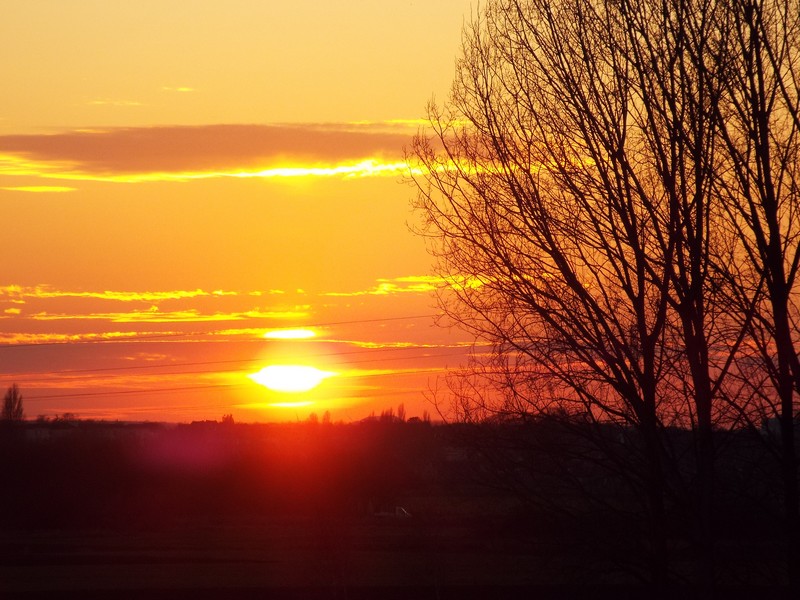 coucher de soleil 