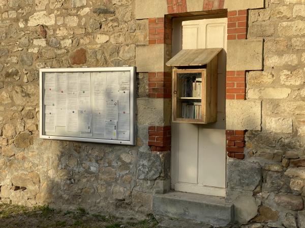 Installation de la Boîte à livres