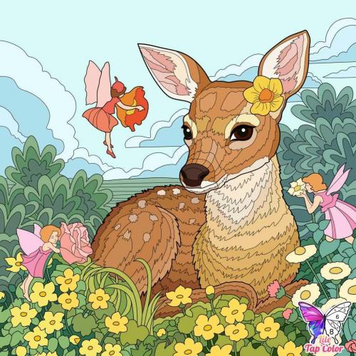 Cécile et ses coloriages numériques