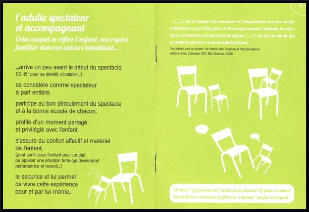 "Boîte à boîte" un adorable spectacle pour un très jeune public de 1 an à 5 ans, a eu lieu au théâtre Gaston Bernard