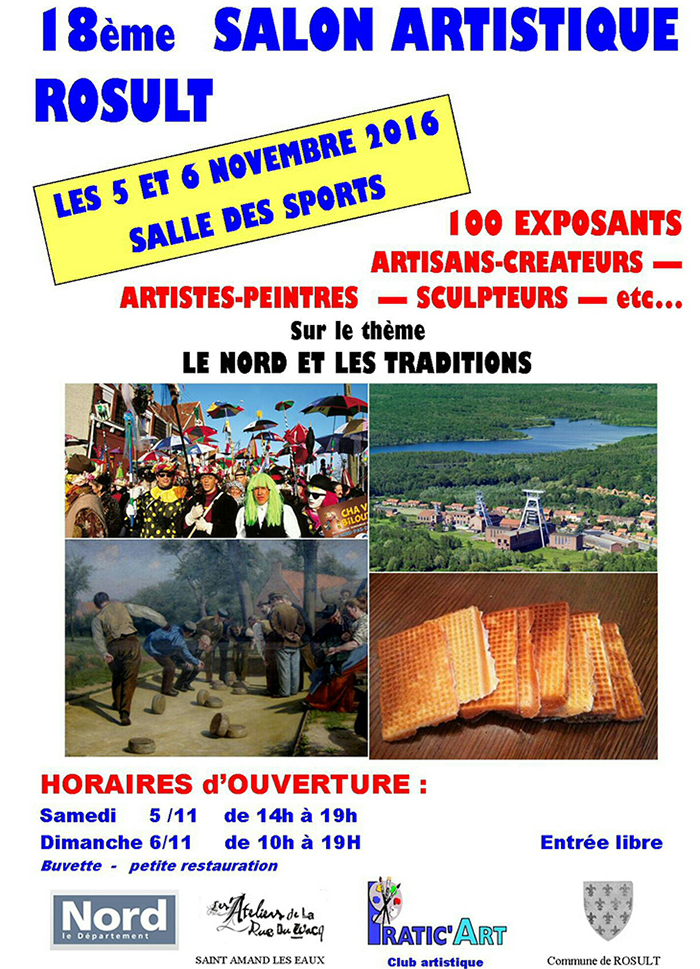 Salon artistique « Le Nord et les traditions », à Rosult