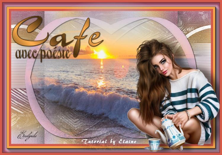 Café avec poésie