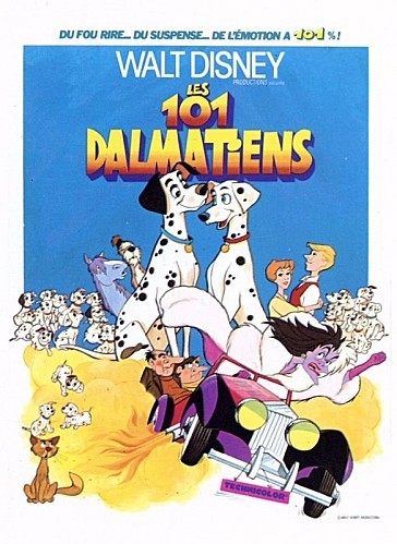 LES 101 DALMATIENS BOX OFFICE FRANCE 1980