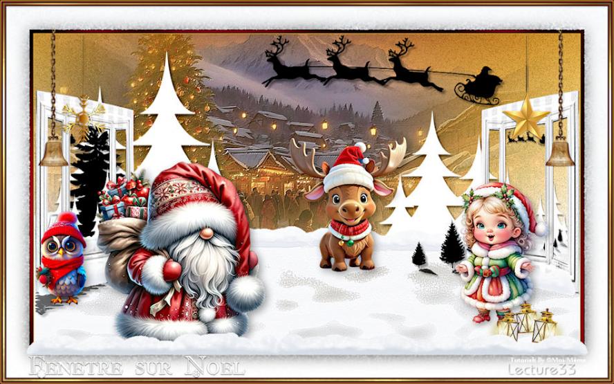 Fenêtre sur noël
