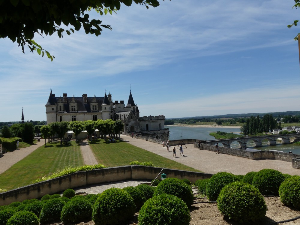 Le Château Royal d'Amboise : les jardins...