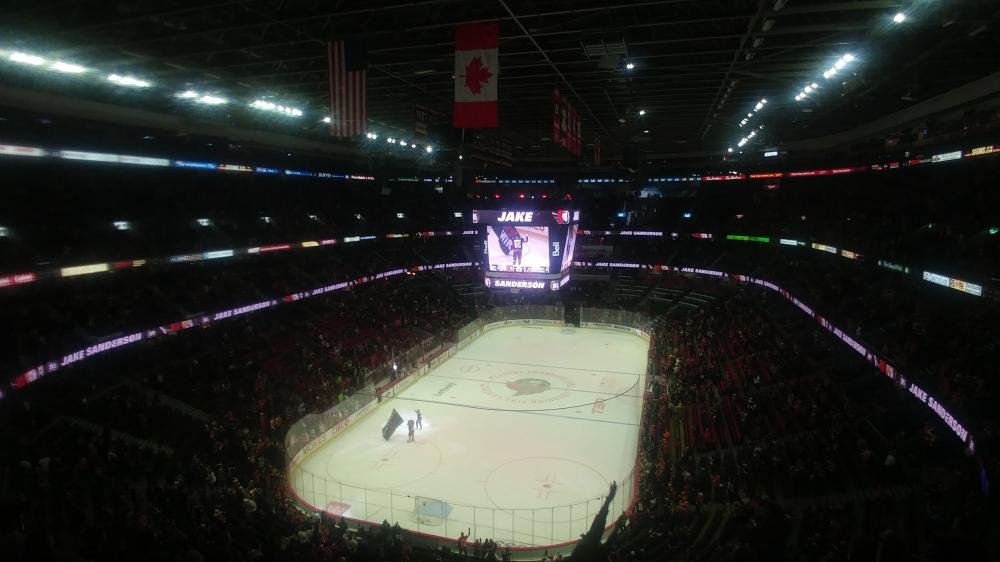 Philadelphia Flyers versus Ottawa Senators at Canadian Tire Centre on October 14th 2023
