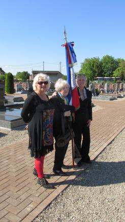 18 et 19 Mai - Des Anciens du B.M. 24 et des descendants étaient de retour à Obenheim 