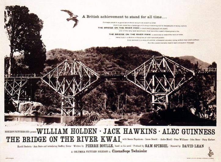 LE PONT DE LA RIVIERE KWAI - ALEC GUINNESS BOX OFFICE 1957 