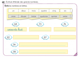 Maths CP Période 5 (2021/2022) sans fichier