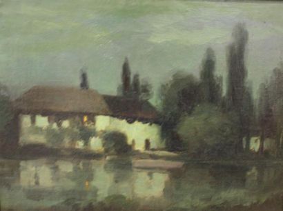 Peinture de : François-Charles Cachoud