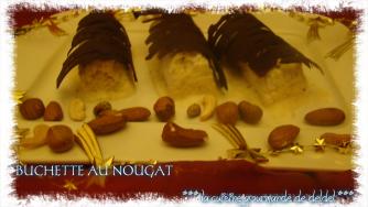 BUCHETTE AU NOUGAT