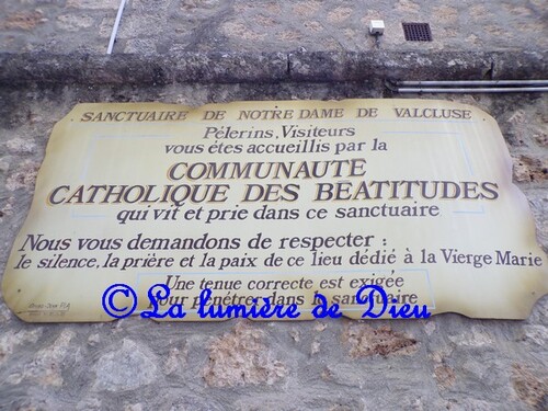 Auribeau sur Siagne, sanctuaire Notre-Dame de Valcluse