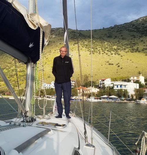 Le mouillage de MPOUFALOS et les îles PETALI...