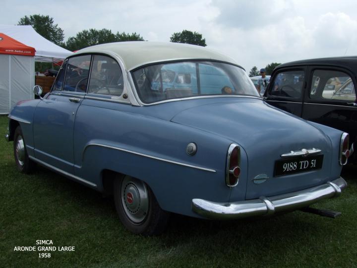 SIMCA ARONDE : COACHES, COUPES ET CABRIOLETS