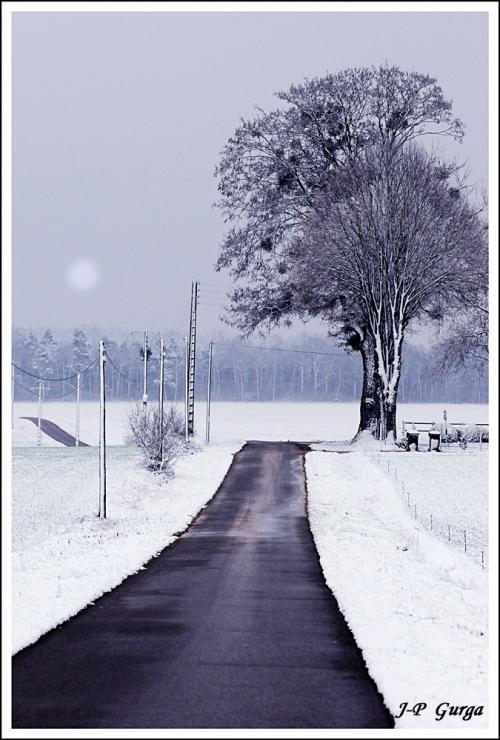 Photos de paysages châtillonnais en hiver, par Jean-Pierre Gurga