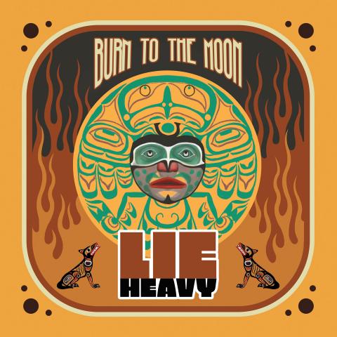 LIE HEAVY (avec des membres de CORROSION OF CONFORMITY, LEADFOOT, CONFESSOR) - Les détails du premier album Burn To The Moon ; Lyric Video "Burn To The Moon"