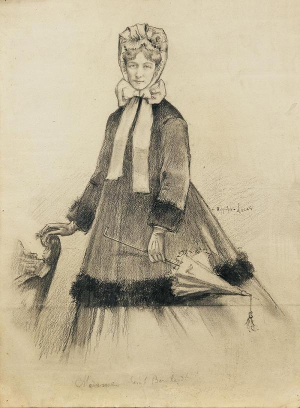 Peinture de :Marie-Félix-Hippolyte Lucas 