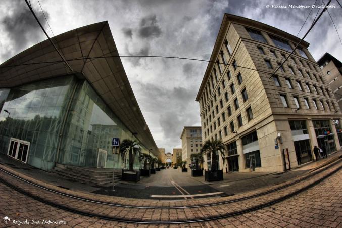 Montpellier, quartier Antigone