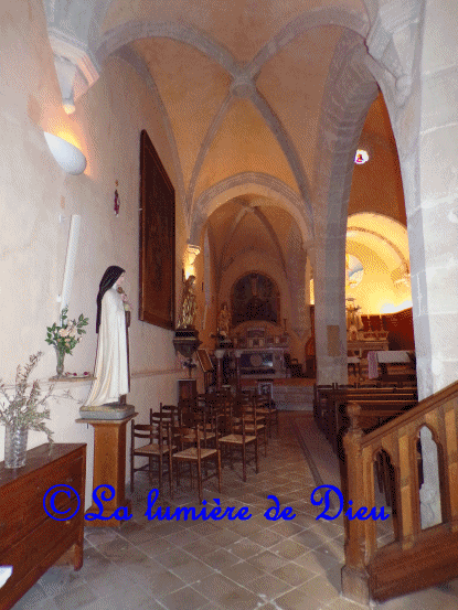 La Roquebrussanne, l'église Saint Sauveur