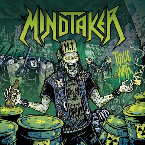 MINDTAKER - Un nouvel extrait de l'album Toxic War dévoilé
