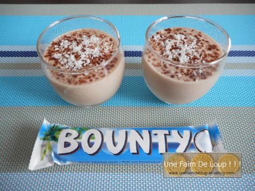 Crème dessert au Bounty