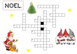 MOTS CROISES DE NOEL